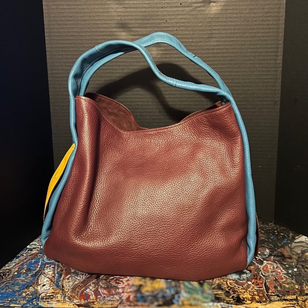 Coach Colorblock Bandit Hobo